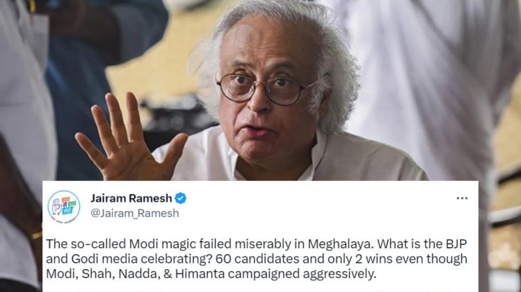 Modi magic failed miserably in Meghalaya, says Congress leader Jairam Ramesh