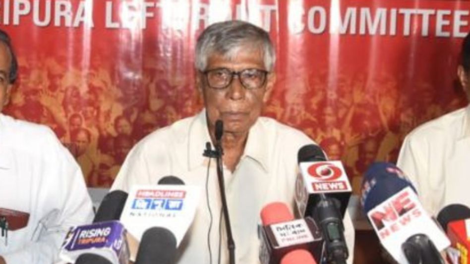 Tripura left front alleges political violence by BJP, demands strict action Tripura left front alleges political violence by BJP, demands strict action