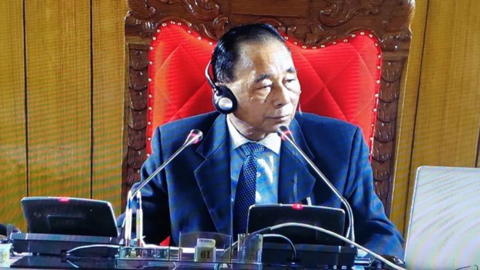 Meghalaya: Timothy D Shira sworn in as assembly's protem speaker Meghalaya: Timothy D Shira sworn in as assembly's protem speaker