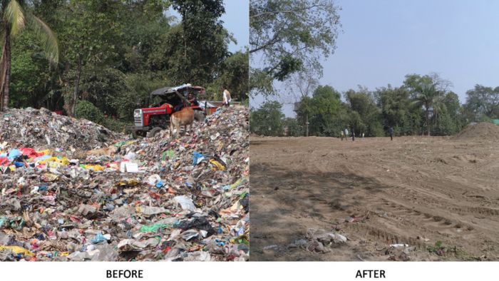 North Lakhimpur becomes first town in Assam to successfully treat 70,000 MT of legacy waste