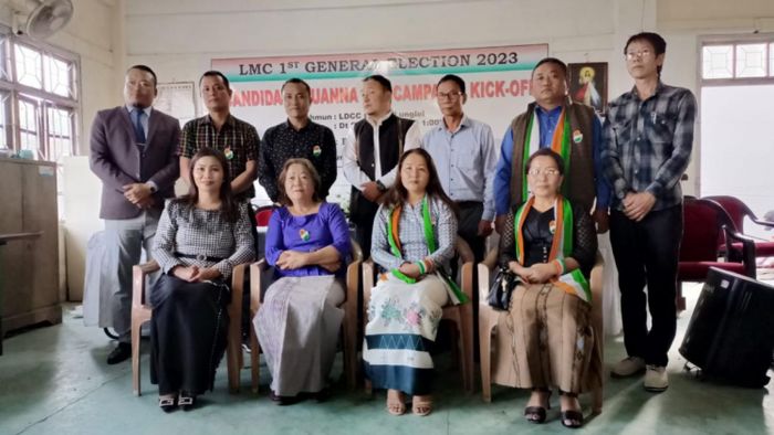 Congress announces candidates for first Lunglei Municipal Council polls