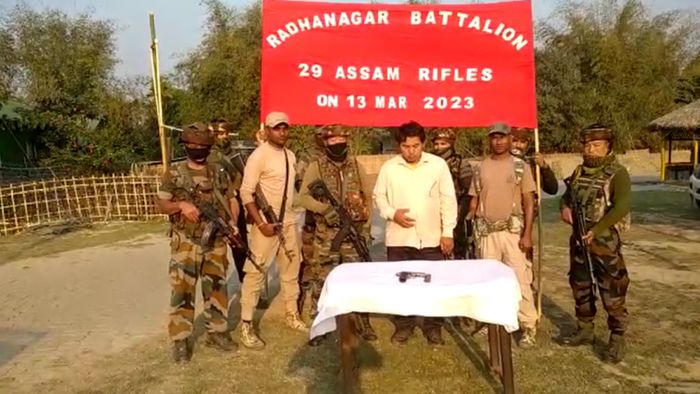 Assam Rifles apprehends active cadre of proscribed militant group HPC