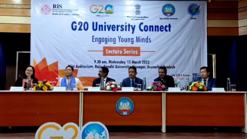 Arunachal: Rajiv Gandhi University organises G20 university connect for engaging young minds Arunachal: Rajiv Gandhi University organises G20 university connect for engaging young minds