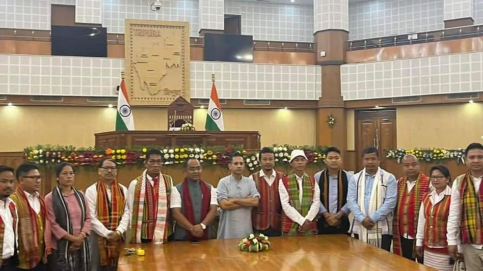 Tripura: Will work like a responsible opposition party says TIPRA Motha chief after oath-taking of party MLAs Tripura: Will work like a responsible opposition party says TIPRA Motha chief after oath-taking of party MLAs