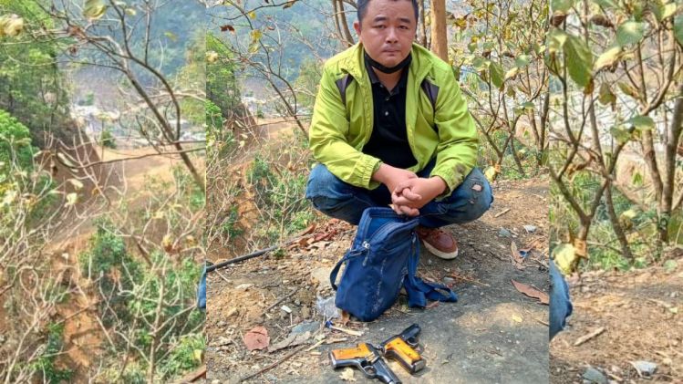 Assam Rifles seizes arms in Aizawl