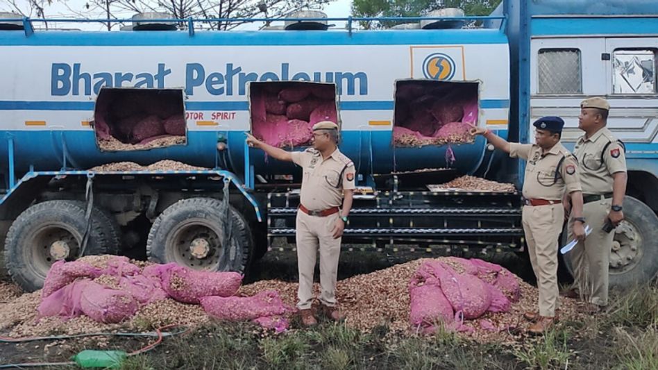 Assam: Cachar police seizes 20,000 kg of Burmese supari worth Rs 1 crore, 10 held Assam: Cachar police seizes 20,000 kg of Burmese supari worth Rs 1 crore, 10 held