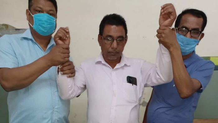 Lat Mandal arrested for accepting bribe in Barpeta