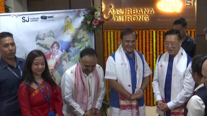 Assam CM inaugurates Singapore government-owned infrastructure consultancy firm