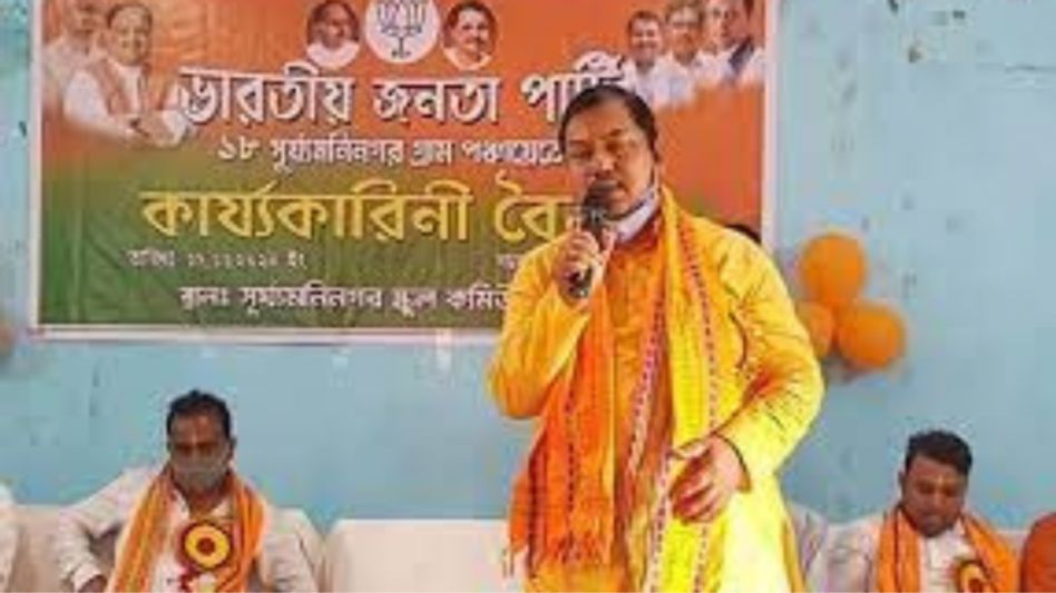 Tripura BJP MLA Ramprasad Pal submits nomination for deputy speaker post, election on March 28 Tripura BJP MLA Ramprasad Pal submits nomination for deputy speaker post, election on March 28