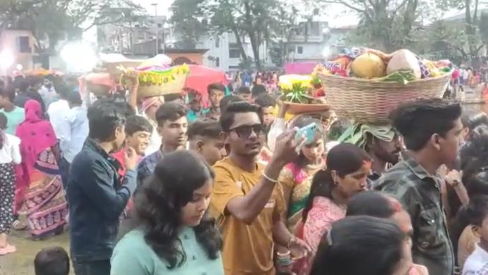 Chaiti Chhath puja celebrated in Assam