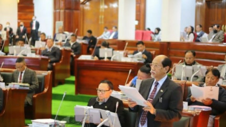 Nagaland CM Rio presents Rs 1,374 crore deficit budget Nagaland CM Rio presents Rs 1,374 crore deficit budget