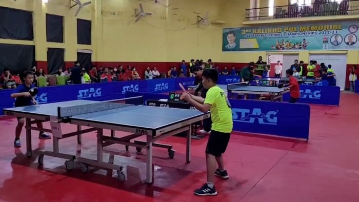3rd state-level Kalikho Pul Table Tennis tournament kicks off at Itanagar