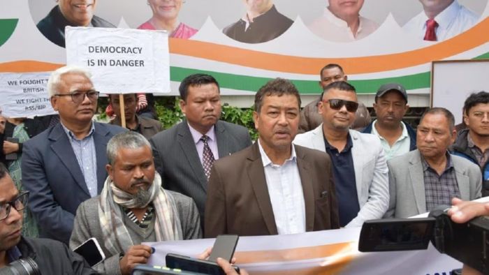 Meghalaya Congress launches 'Jai Bharat Satyagraha'