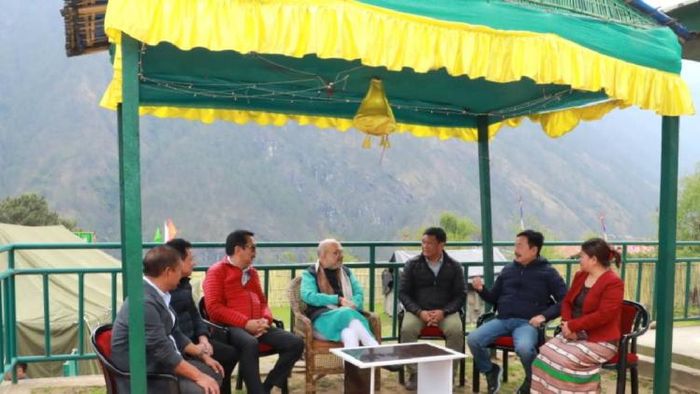 Arunachal: Amit Shah launches Vibrant Villages Programme in Kibithoo, CM Pema Khandu applauds
