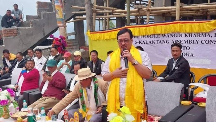 Arunachal: MLA DW Kharma reviews developmental works in Kalaktang Constituency; emphasizes transparency and accountability