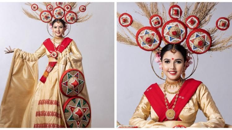 Assam's Barsha Kiran unveils national costume for international pageant 'Miss Teen Diva'