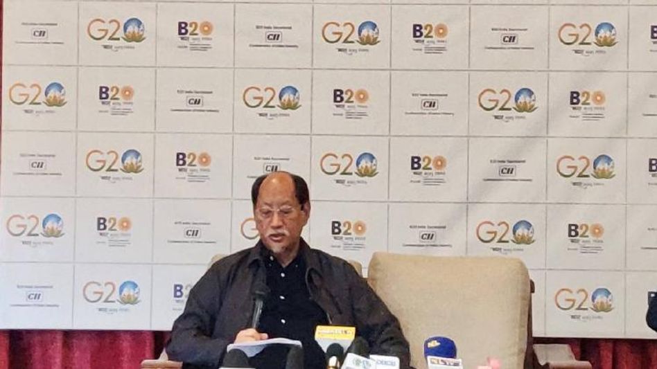 Nagaland to showcase state’s investment potential at B20 meet: CM Neiphiu Rio Nagaland to showcase state’s investment potential at B20 meet: CM Neiphiu Rio
