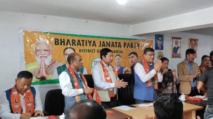 SIkkim: BJP holds Namchi district level coordination meeting, emphasizes party strengthening and welfare schemes