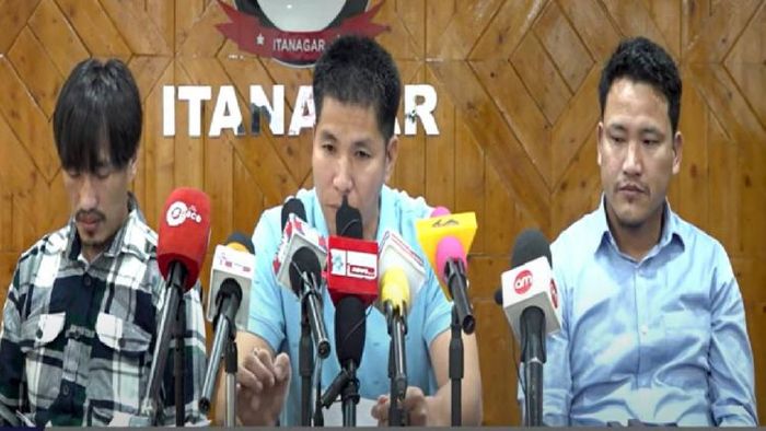 Save Arunachal Movement press conference