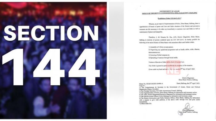 Assam: Section 144 imposed in Dima Hasao following peace agreement with DNLA