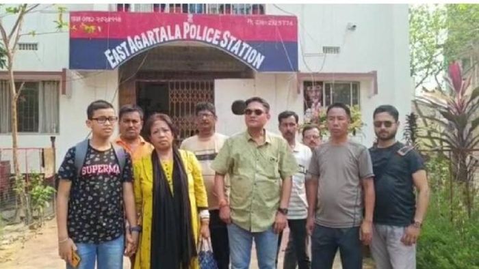Family of the deceased after filing FIR