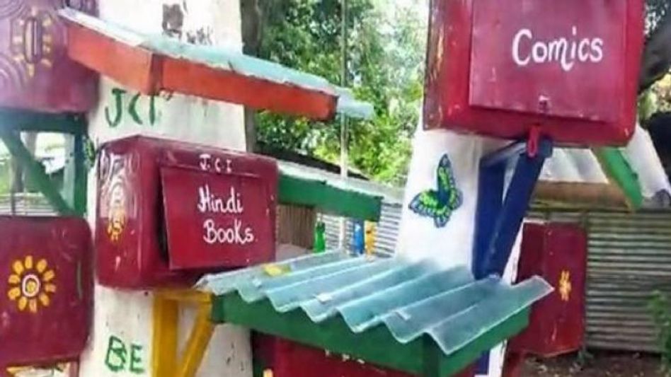 Assam: 'Park Library' in Golaghat town lets visitors read books while enjoying a walk Assam: 'Park Library' in Golaghat town lets visitors read books while enjoying a walk