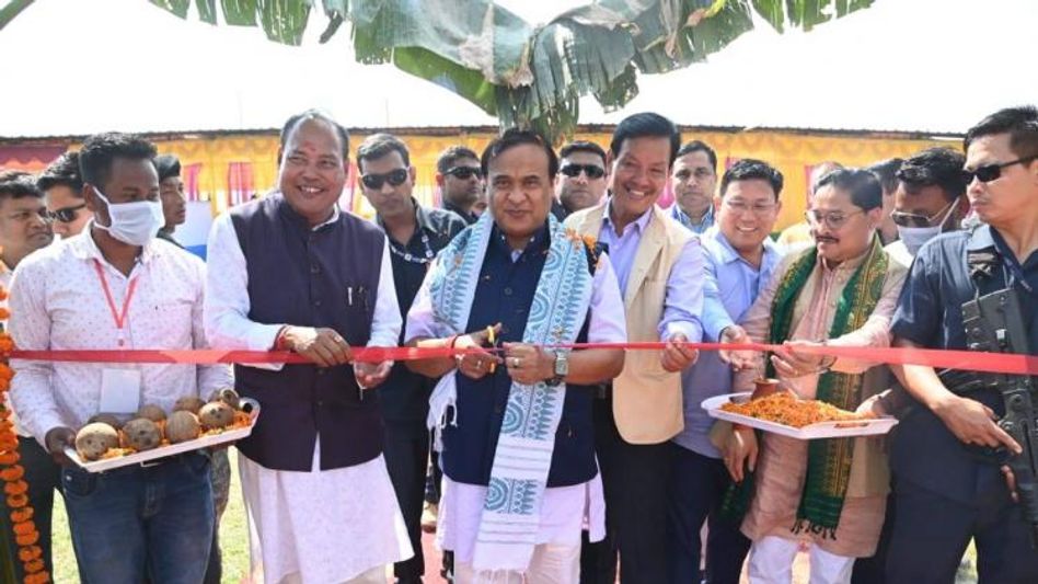 Assam: CM Himanta Biswa Sarma launches multiple developmental projects in Udalguri district Assam: CM Himanta Biswa Sarma launches multiple developmental projects in Udalguri district