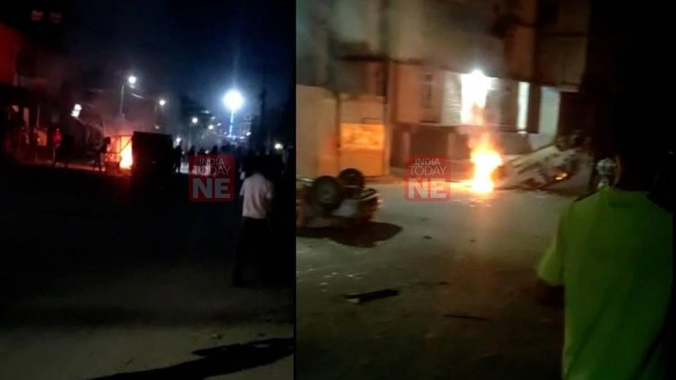 Manipur: Unrest in Churachandpur as protests turn violent Manipur: Unrest in Churachandpur as protests turn violent