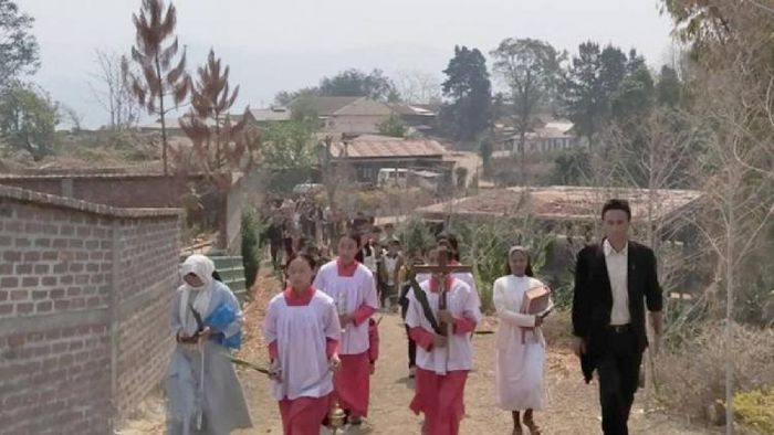 Churches in Nagaland celebrate Palm Sunday with blessings and processions