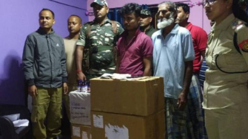 Manipur police destroy massive cache of narcotics in Imphal West Manipur police destroy massive cache of narcotics in Imphal West
