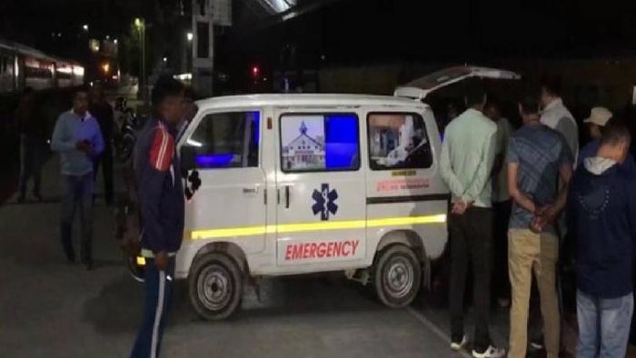 Railway Protection Force personnel hit by a moving train in Dibrugarh