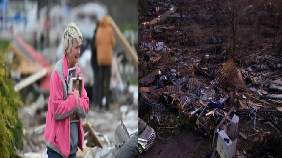 Death toll in devastating US tornadoes rises to 32, scores rendered homeless Death toll in devastating US tornadoes rises to 32, scores rendered homeless