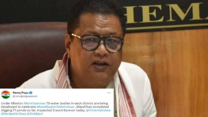 Assam Education Minister Dr Ranoj Pegu