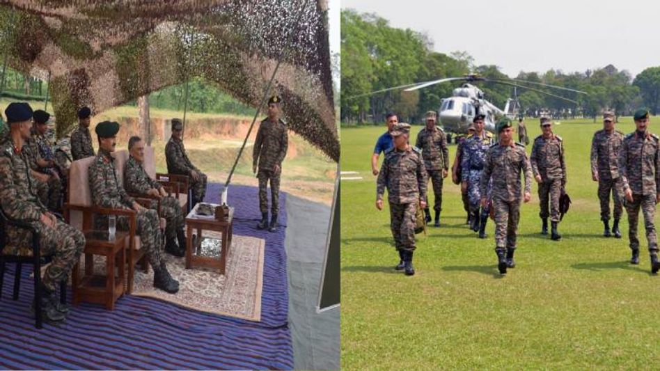 Chief of Defence Staff General Anil Chauhan visits forward areas in North Bengal, reviews logistics preparedness Chief of Defence Staff General Anil Chauhan visits forward areas in North Bengal, reviews logistics preparedness