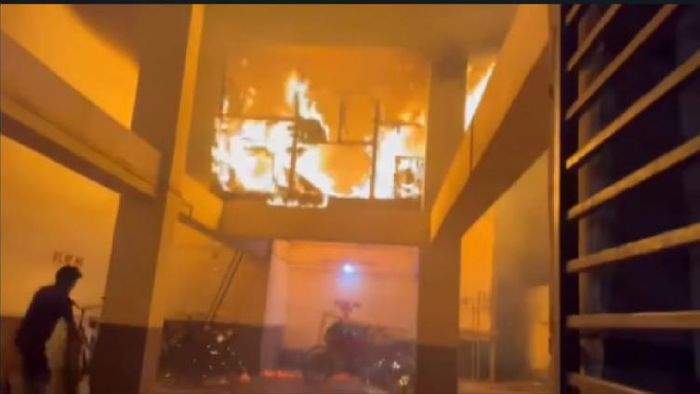 Massive fire breaks out in Tinsukia district