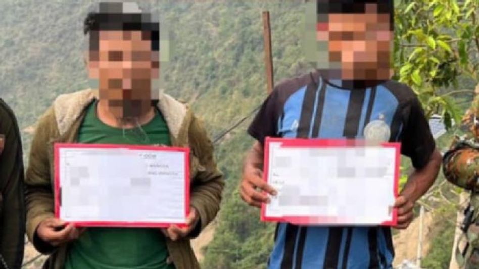Assam Rifles apprehend two active Over Ground Workers of NSCN K (YA) in Arunachal Pradesh Assam Rifles apprehend two active Over Ground Workers of NSCN K (YA) in Arunachal Pradesh
