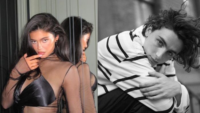 Kylie Jenner and Timothée Chalamet