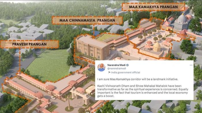 Maa Kamakhya corridor will be a landmark initiative, claims PM Modi