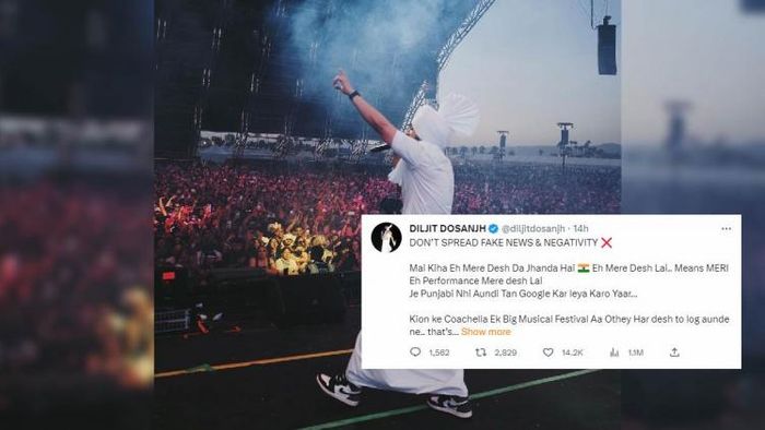 Diljit Dosanjh hits back at trolls for spreading 'fake news'