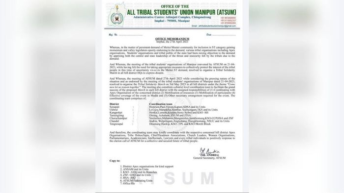 ATSUM calls for solidarity march on May 3