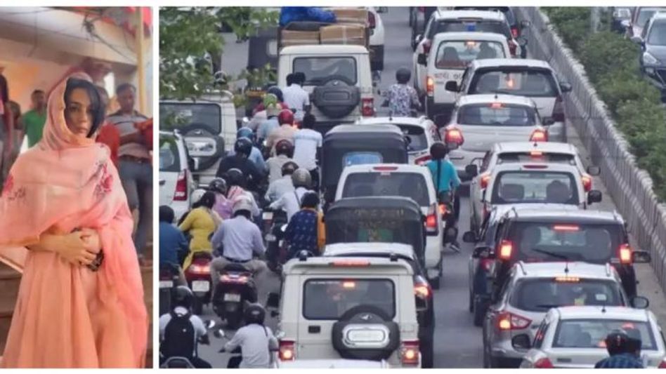 Preity Zinta highlights Guwahati's Maligaon traffic during visit to Kamakhya temple Preity Zinta highlights Guwahati's Maligaon traffic during visit to Kamakhya temple