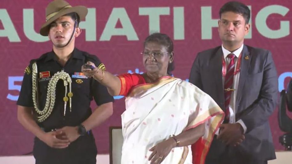 Assam: President Droupadi Murmu launches 'Bhoroxa' mobile app for women's safety in Guwahati Assam: President Droupadi Murmu launches 'Bhoroxa' mobile app for women's safety in Guwahati