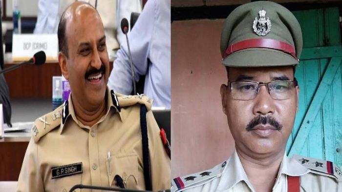 Assam DGP's action against officer taking bribe