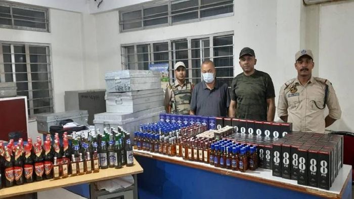 Illegal liquor seized in Tinsukia