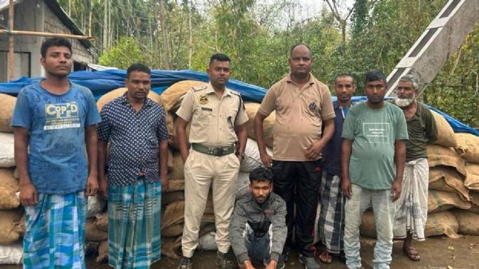 Assam: Burmese supari worth Rs 40 lakh seized in Karimganj Assam: Burmese supari worth Rs 40 lakh seized in Karimganj