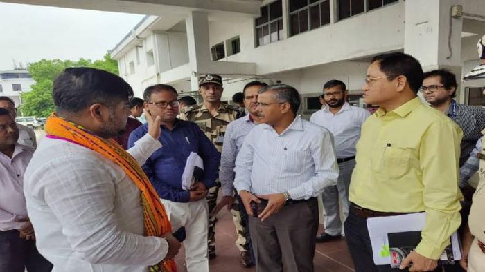 Transport Minister Sushanta Chowdhury