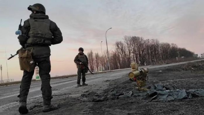 Ukranian army protecting their land