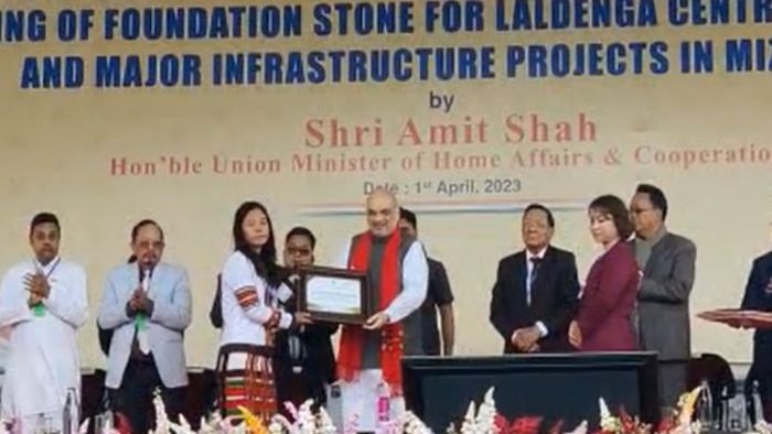 Amit Shah lay foundation stone of various projects worth Rs 2414 crore