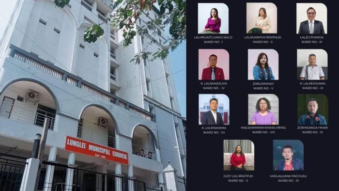 Zoram Peoples Movement wrests power from Mizo National Front, wins all 11 wards