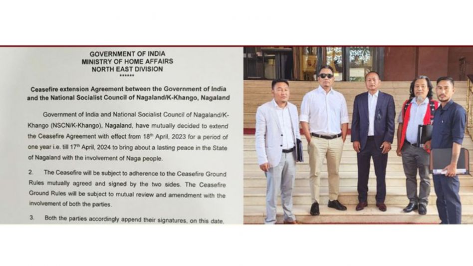 Nagaland: Militant outfit NSCN(K) declares unilateral ceasefire for one year Nagaland: Militant outfit NSCN(K) declares unilateral ceasefire for one year